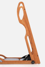 Kép betöltése a galériamegjelenítőbe: NOHRD Elasko - nyújtópad, Cseresznyefa, műbőr