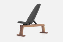 Încărcați o imagine în vizualizatorul galeriei: WeigthBench - Bancă de exerciții reglabilă - Vintage, piele artificială