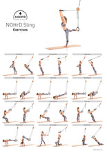 Load image into Gallery viewer, NOHRD Sling - gymnastics ring, cherry wood
