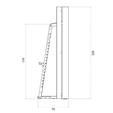 Încărcați o imagine în vizualizatorul galeriei: NOHRD SquatRack Squat Rack - Nuc
