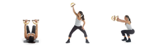 Load image into Gallery viewer, Swing dumbbell - Walnut - 2-piece set
