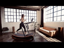 Load and play video in Gallery viewer, Sprintbok V2 Treadmill - Oak
