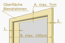 Încărcați o imagine în vizualizatorul galeriei: rollholz - Tijă de întindere pentru tocul ușii
