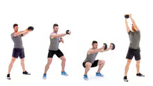 Load image into Gallery viewer, Swing dumbbells - Ash wood - 2-piece set
